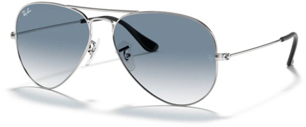 Ray-Ban RB3025 003/3F - Aviator (Gradient) - zonnebril - Zilver / Lichtblauw Gradiënt - 62mm