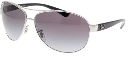 Ray-Ban RB3386 003/8G - zonnebril - Zilver-Zwart / Grijs Gradiënt - 67mm