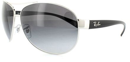 Ray-Ban RB3386 003/8G - zonnebril - Zilver-Zwart / Grijs Gradiënt - 67mm