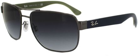 Ray-Ban RB3530 004/8G - zonnebril - Staalgrijs-Blauw / Grijs Gradiënt - 58mm