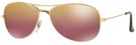 Ray-Ban RB3562 001/6B - Chromance - zonnebril - Goud / Paars Spiegel Chromance - Gepolariseerd - 59mm