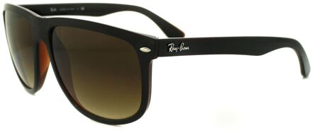 Ray-Ban RB4147 609585 - zonnebril - Top Black On Brown/Brown Gradient - 60mm