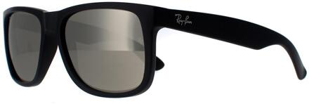 Ray-Ban RB4165 622/5A - Justin (Color Mix) - zonnebril - Zwart / Goud Spiegel - 55mm
