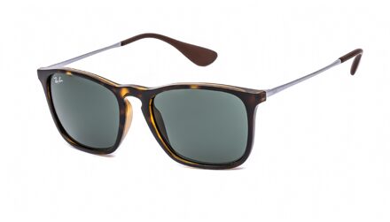 Ray-Ban RB4187 710/71 - Chris - zonnebril - Tortoise-Staalgrijs - Groen Klassiek G-15 - 54mm