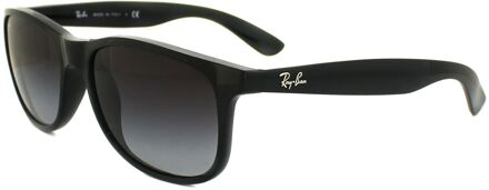 Ray-Ban RB4202 601/8G - Andy - zonnebril - Zwart / Grijs Gradiënt - 55mm