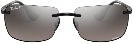 Ray-Ban RB4255 601/5J - Chromance - zonnebril - Zwart / Zilver Spiegel Chromance - Gepolariseerd - 60mm