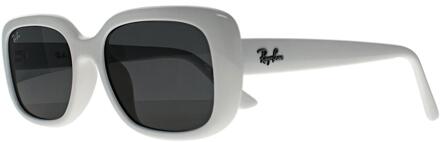 Ray-Ban RB4421D Bio Based 667787 gepolijst zwart donkergrijs zonnebril