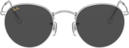 Ray-Ban Round Metal Legend Gold Ray-Ban , Gray , Dames - 53 MM