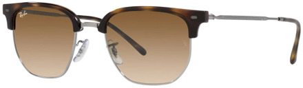 Ray-Ban Stijlvolle Clubmaster Zonnebril RB 4416 Ray-Ban , Brown , Unisex - 53 MM