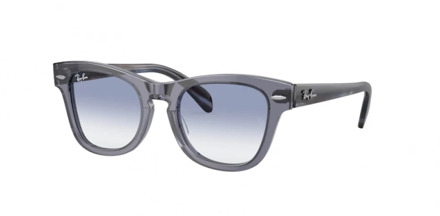 Ray-Ban Zomerse Zonnebril Ray-Ban , Blue , Unisex - 44 Mm,46 MM