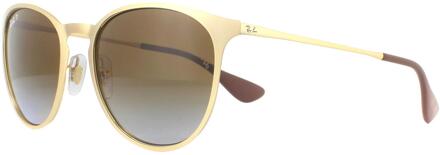 Ray-Ban Zonnebril RB3539 112/T5 Goud Bruin Verloop - One Size