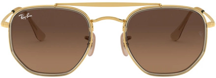 Ray-Ban zonnebril THE MARSHAL II goud - 52