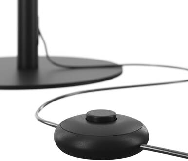 Ray LED vloerlamp zwart, wit