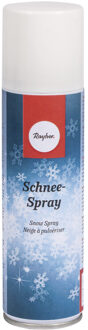 Rayher hobby materialen 1x Sneeuwsprays/sneeuw spuitbussen 150 ml - Decoratiesneeuw Wit