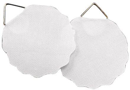 Rayher hobby materialen 25x Zelfklevende ophanghaakjes voor schildersdoek 3 cm - Schilderij ophangen