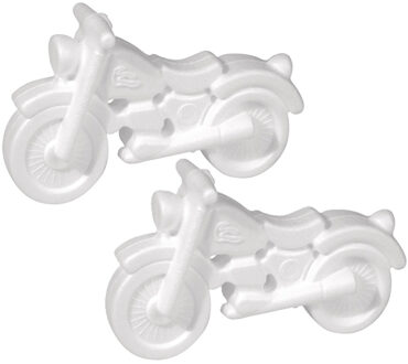 Rayher hobby materialen 2x stuks Piepschuim motoren - Hobby en knutselen artikelen