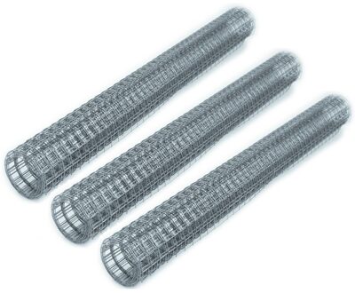 Rayher hobby materialen 3x Kippengaas 100 x 50 cm - Gaasdraad / Gaas  - Creatief hobby materiaal - Gips/papier mache vormen maken