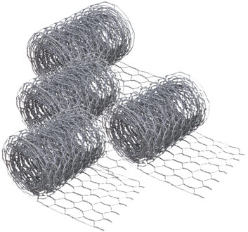 Rayher hobby materialen 4x Kippengaas 2,45 meter