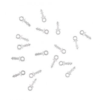 Rayher hobby materialen Bevestigingsmateriaal voor piepschuim objecten 72x stuks