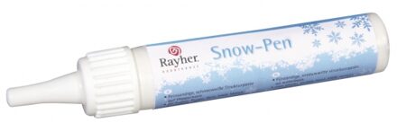 Rayher hobby materialen Decoratie Sneeuw-Pen - Decoratiesneeuw Wit