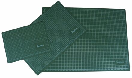 Rayher hobby materialen Groene hobby snijmat A4 formaat