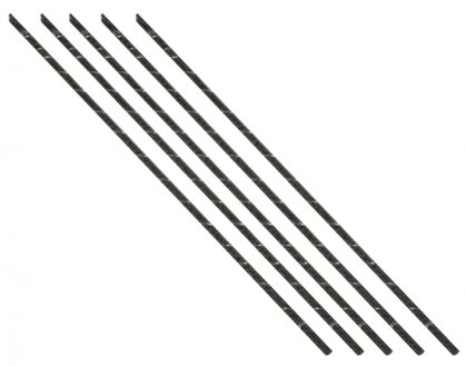 Rayher hobby materialen Hobby/knutsel figuurzaag bladen - 5x stuks - 13 cm - handgereedschap - figuurzagen Multi