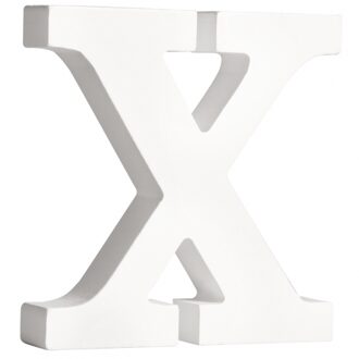 Rayher hobby materialen Houten letter X 11 cm