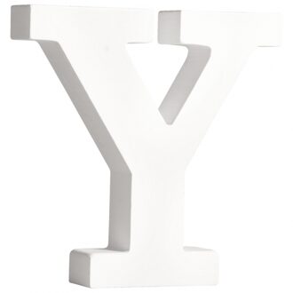 Rayher hobby materialen Houten letter Y 11 cm