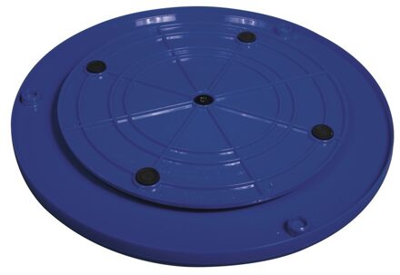 Rayher hobby materialen Klei draaischijf - 28 cm - pottenbakkers schijf - pottenbakken - kleien Blauw