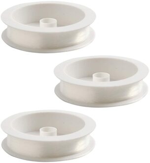 Rayher hobby materialen Nylon hobby draad - 3x - transparant - 0,25 mm x 100 meter - visdraad