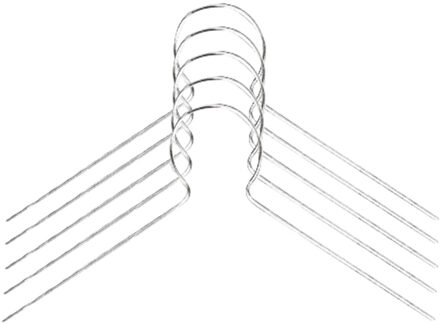 Rayher hobby materialen Ophanghaakjes - 25x stuks - zilver - voor bollen, piepschuim eieren