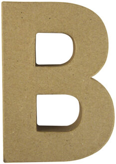 Rayher hobby materialen Papier mache letter B