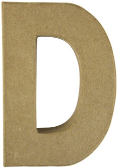 Rayher hobby materialen Papier mache letter D