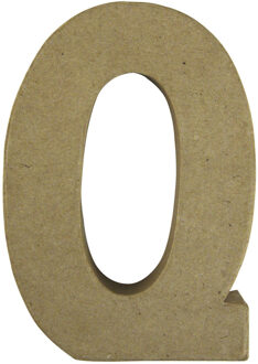 Rayher hobby materialen Papier mache lettertjes Q