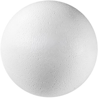 Rayher hobby materialen Piepschuim bol/bal - wit - D15 cm - styropor - hobby figuren - DIY - knutselen