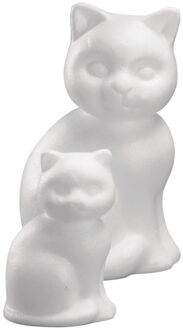 Rayher hobby materialen Piepschuim kat 13 cm