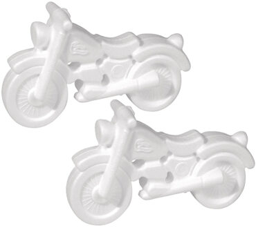 Rayher hobby materialen Piepschuim motor - 2x - 17 cm - styrofoam - hobby - DIY - knutsel figuren van piepschuim
