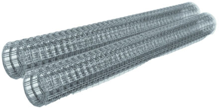 Rayher hobby materialen Raher Hobby Gaas - 2x - 100x50 cm - gaasdraad - Gips / papier mache vormen maken - kippengaas