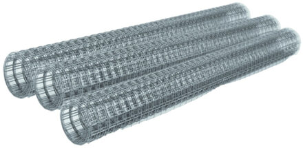 Rayher hobby materialen Raher Hobby Gaas - 5x rollen - 100x50 cm - gaasdraad - Gips / papier mache vormen maken - kippengaas