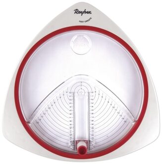 Rayher hobby materialen Rayher Cirkelsnijder - voor papier en dun karton - met 3 reserve mesjes - Hobby / knutselmateriaal Multi