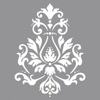 Rayher hobby materialen Rayher hobby Brokaat sjabloon - kunststof - 30 x 30 cm - tekenen/schilderen - knutselen