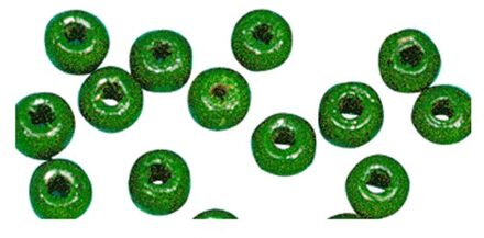 Rayher hobby materialen Rayher hobby kralen van hout - groen - Dia 6 mm - 460x stuks - DIY sieraden maken - Kralen rijgen