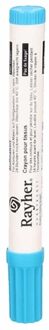 Rayher hobby materialen Rayher hobby textielstift - dikke punt - blauw - 2-4 mm - Tekenen/knutselen