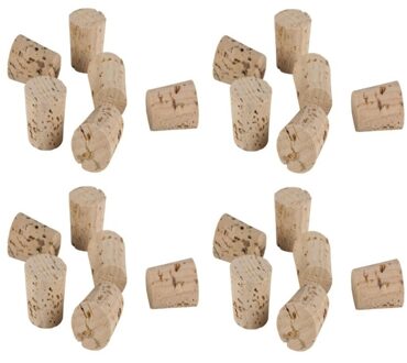 Rayher hobby materialen Rayher Kurken - 24x - 22 x 19 mm - hobby materialen / kurkdoppen - knutselen