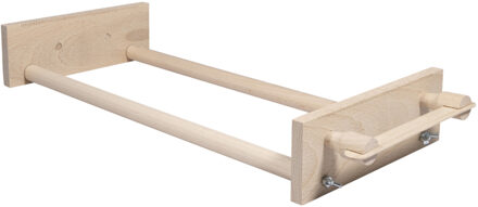 Rayher hobby materialen Rayher Speelgoed/knutsel/hobby kralen weefraam - 44 x 17 cm - weefbreedte 14 cm