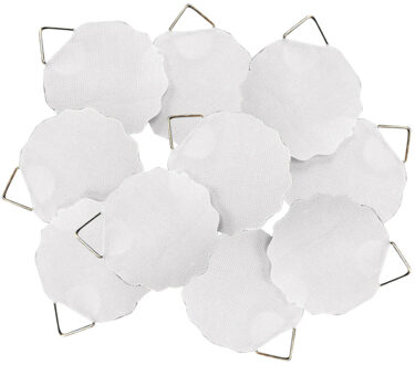 Rayher hobby materialen Zelfklevende ophanghaakjes - 15x stuks - voor schilderij/tekening - Dia 4 cm