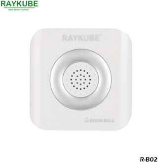 RAYKUBE Bedrade Deurbel DC 12 V Voor Deur Toegangscontrole Systeem R-B02