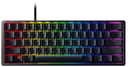 Razer Huntsman Mini Mechanical Keyboard Linear Optical Switch 61 Keys Wired RGB Keyboard for PC Laptop Black