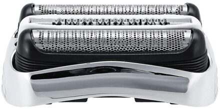 Razor Blade Vervanging Scheerapparaat Hoofd Abs & Rvs Deel Cutter Accessoires Voor Braun Scheermes 32B 32S 21B 3 Serie