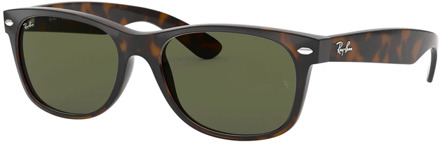 RB2132 902L - New Wayfarer (Classic) - zonnebril - Tortoise / Groen Klassiek G-15 - 55mm